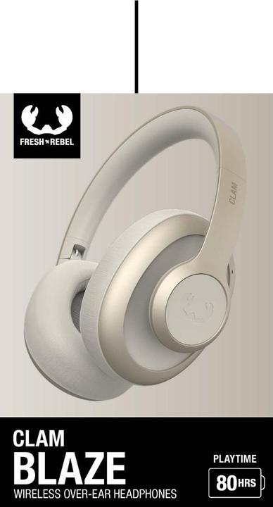 Image du produit Fresh'N Rebel Clam Blaze (NC, 80 h, Sans fil)