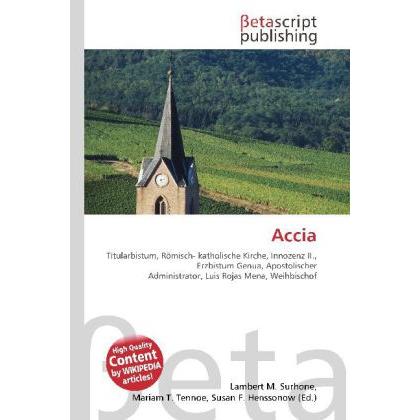 Thumbnail - Accia, Sachbücher
