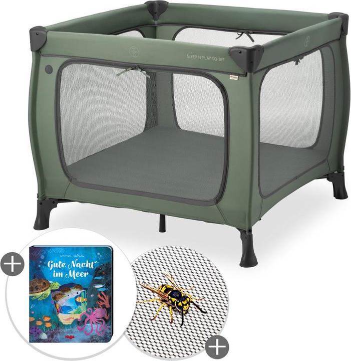 Actual product image Hauck Reisebett & Laufgitter Sleep N Play SQ Set