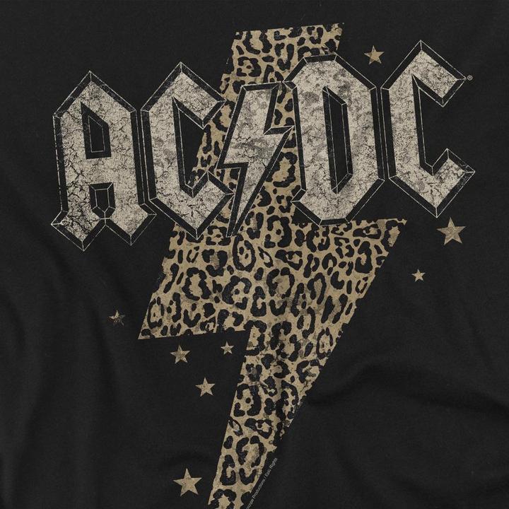 Actual product image AC/DC Mens Leopard Print Bolt T-Shirt (3XL)