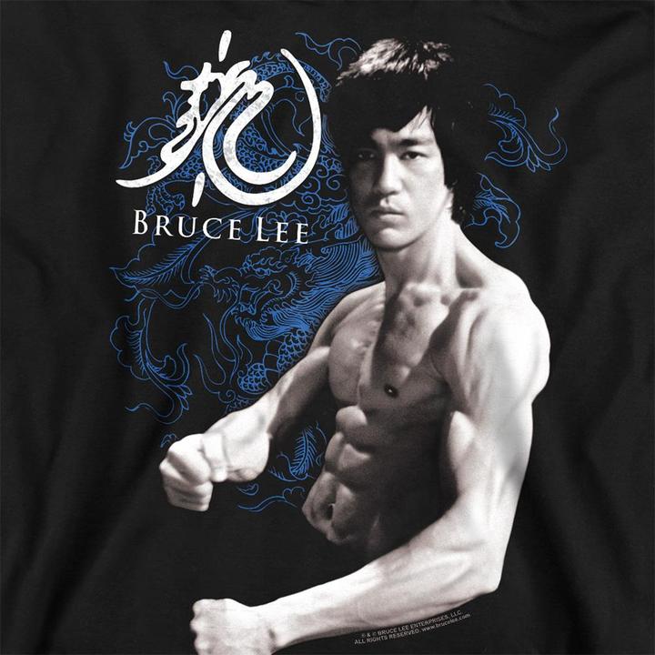 Immagine prodotto Bruce Lee Stance Felpa Drago Adulto Unisex (S)