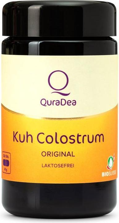 Quradea Capsules à base de lait biologique suisse (120 pièce(s), Capsules, 41 g)