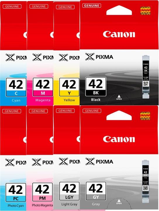 Produktbild Canon Cli-42 (M, C, Y, BK, GY, LGY, PC, PM)