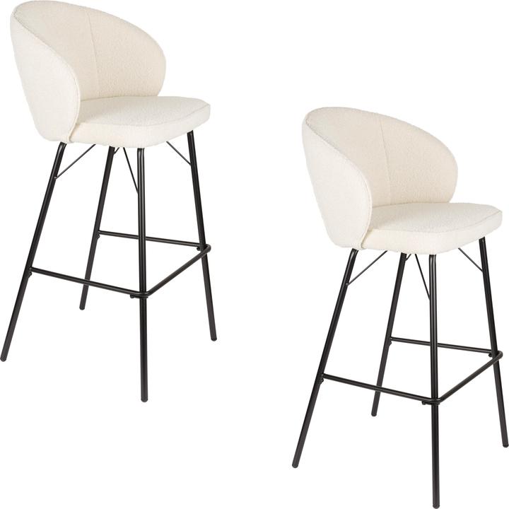 Produktbild White Label Living Joa Barstool White