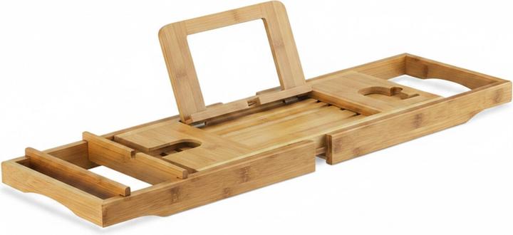 Produktbild Relaxdays Badewannenablage Bambus (23 x 108 x 19 cm)