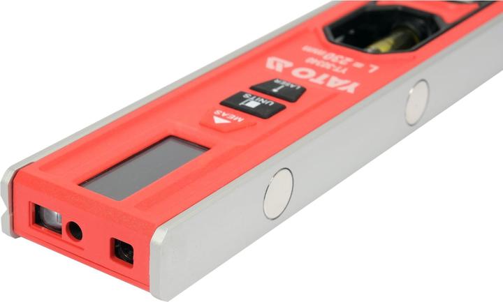 Actual product image Yato Poziomnica Torpedo Z Dalmierzem Laserowym 230mm (2 cm)