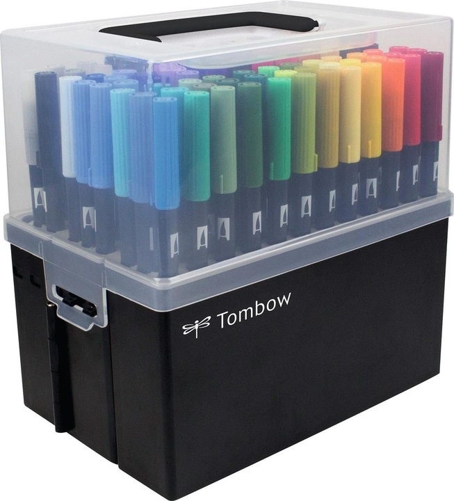 Actual product image Tombow Double-fibre pens (Multicoloured, 107 x)