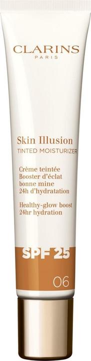 Produktbild Clarins Skin Illusion - Getönte Feuchtigkeitscreme Spf25 06 (Sonnencreme Gesicht, SPF 25, 40 ml)