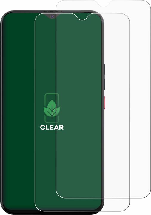 Produktbild ScreenLeaf Schutzfolie nachhaltiger Displayschutz Displayschutzfolie Folie Klar Transparent (2 Stück, Gigaset GS5)
