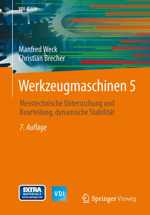 Produktbild Werkzeugmaschinen 5 (Deutsch, Manfred Weck, 2013)