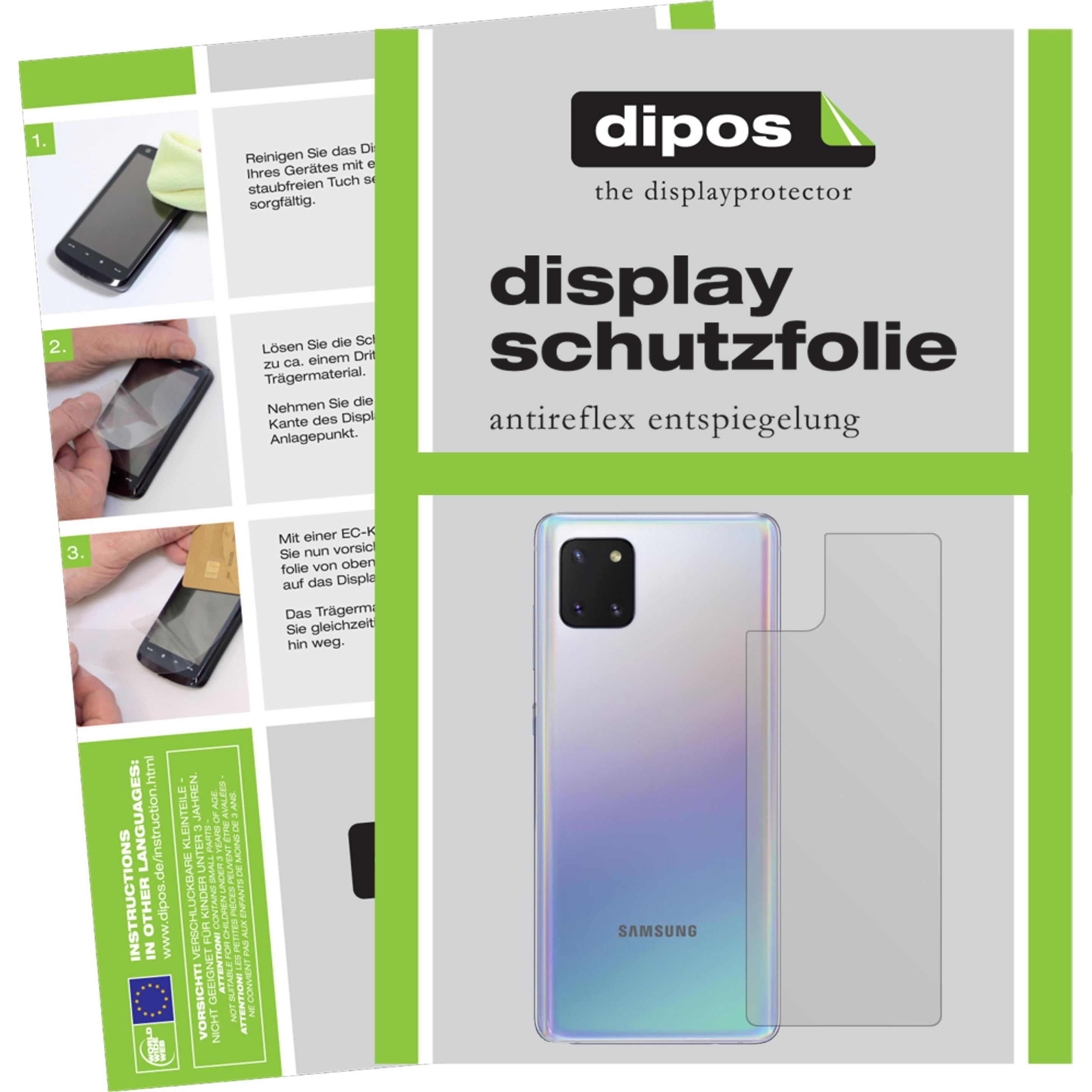 Thumbnail - Dipos Displayschutzfolie Antireflex (6 Stück, Samsung Galaxy Note 10 Lite), Smartphone Schutzfolie, Transparent
