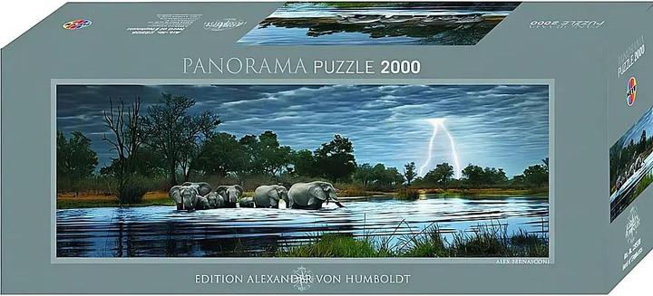 Produktbild Heye Herd of Elephants (2000 Teile)