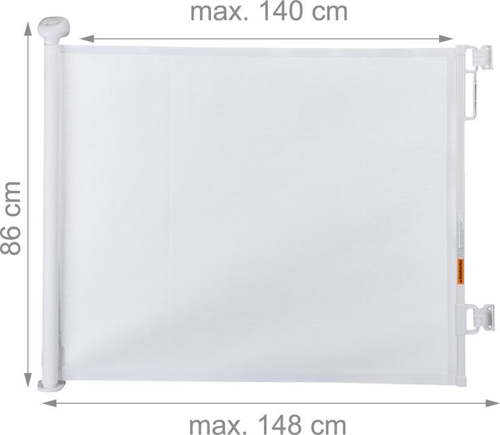 Immagine prodotto Relaxdays Cancello di sicurezza per porte (70 cm)