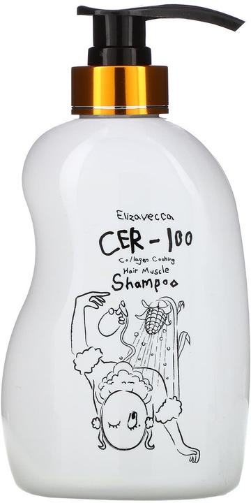 Elizavecca CER-100 Collagen Coating Hair Muscle Shampoo 500ml (500 ml, Flüssiges Shampoo)