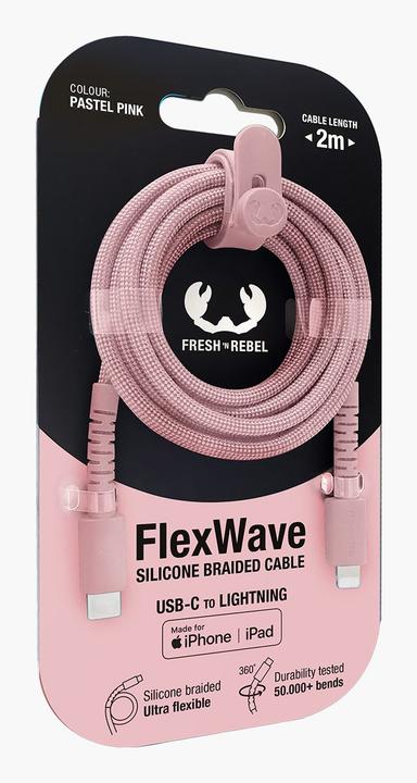 Produktbild Fresh'N Rebel Fresh 'n Rebel USB-C to Lightning Pink (2 m, 30 W)