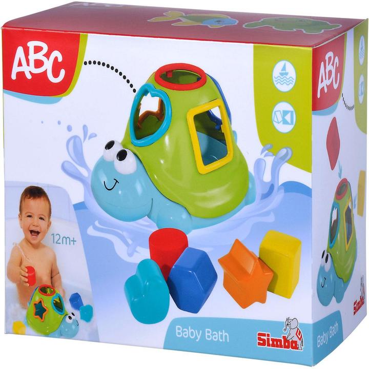 Actual product image ABC swimming turtle