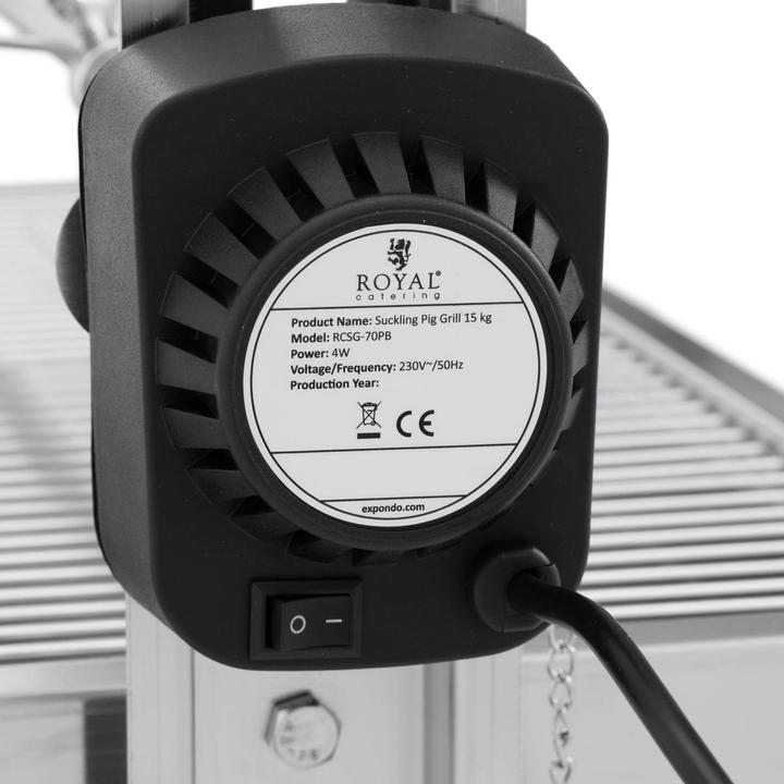 Produktbild Royal Catering Spanferkelgrill (61 cm)