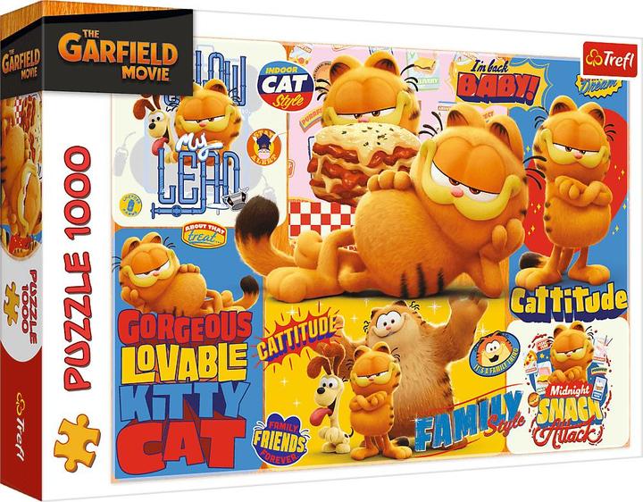 Immagine prodotto Trefl Puzzle 1000 – Garfield (1000 pezzi)