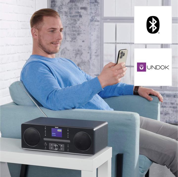 Actual product image Hama DIR1570CBT (DAB+, DAB, FM, Bluetooth, Wi-Fi)