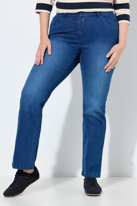 Produktbild Ulla Popken Jeans Marie, Bootcut, Elastikbund (48)