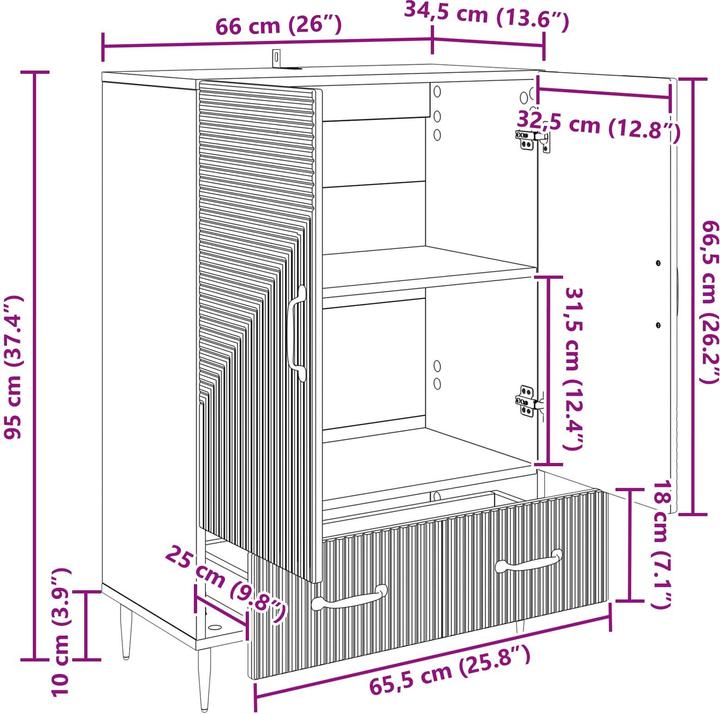 Produktbild vidaXL Moderne Regalsysteme