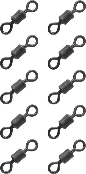 Image du produit Caperlan Emerillon Rolling pour montage de carpe Acier inoxydable, lot de 10