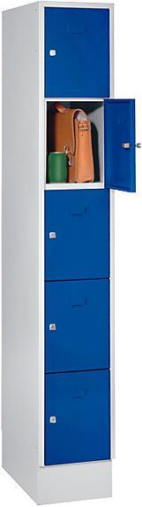 Gentian blue RAL 5010, Light grey RAL 7035