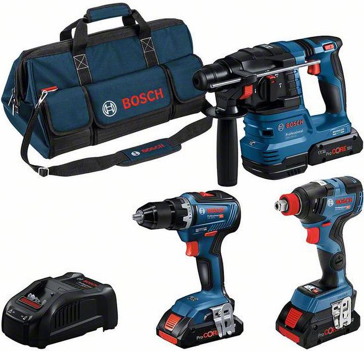 Bosch Professional Combo Kit (Akkubetrieb)