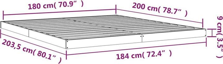 Image du produit VidaXL Burr (180 x 200 cm)