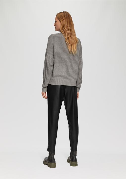 Actual product image S.Oliver Hose Jogpants aus Lederimitat (36)