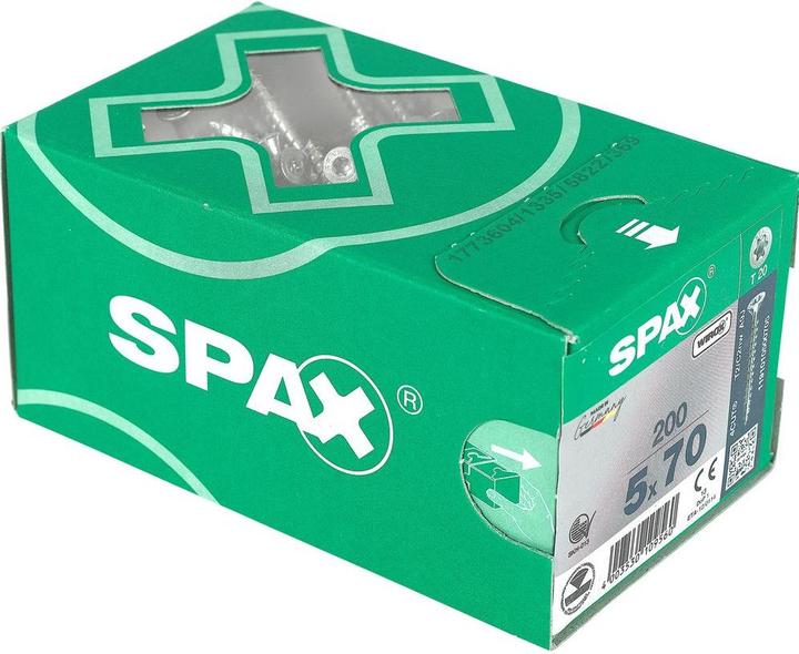 Produktbild Spax Senkmultikopf T-Star Plus T20 Vollgewinde Wirox (200 Schrauben pro Stück)
