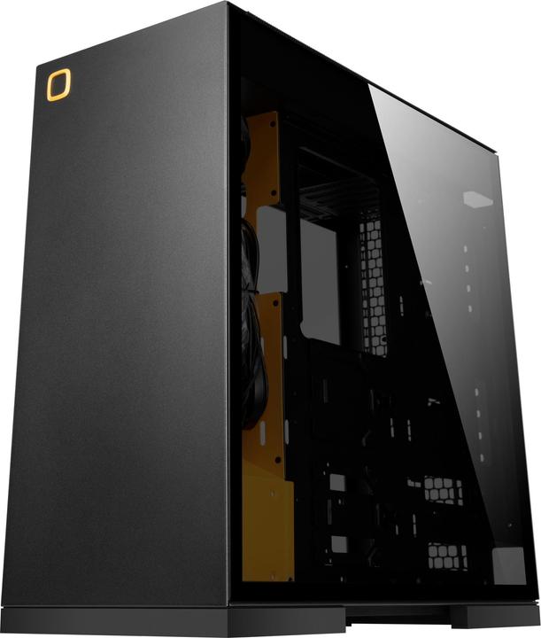Actual product image Geometric Future Future M8 Lohan Mid tower Pc behuizing, verticaal luchtkanaalontwerp, Zwart, GEO-M8-LOB (E-ATX, mATX, Mini-ITX, ATX)