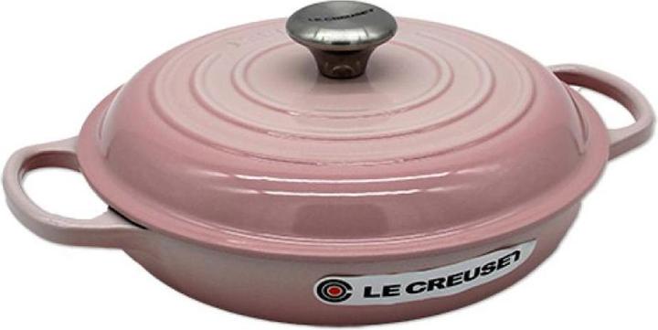 Produktbild Le Creuset Gourmet-Profitopf Signature Ø 26cm, rund (Bräter + Schmortopf, Emaille, Gusseisen, 26 x 11.90 cm)
