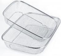 Quttin rectan steel drainer. 37x27x7.4cm