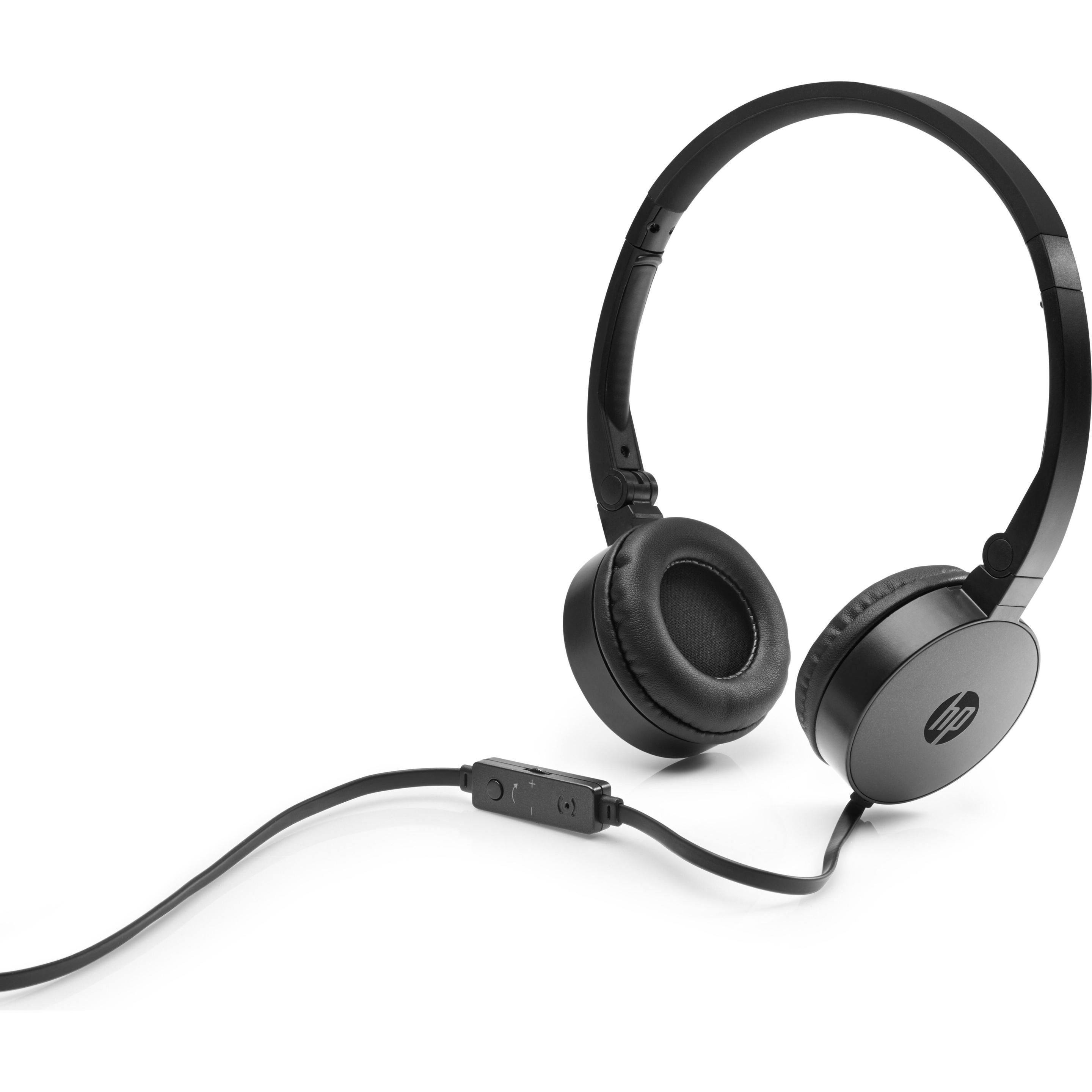 Thumbnail - HP H2800 Stereo Headset schwarz (Kabelgebunden), Office Headset, Schwarz