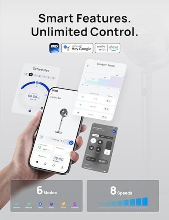 Actual product image Dreo Standing Fan (23 dB)