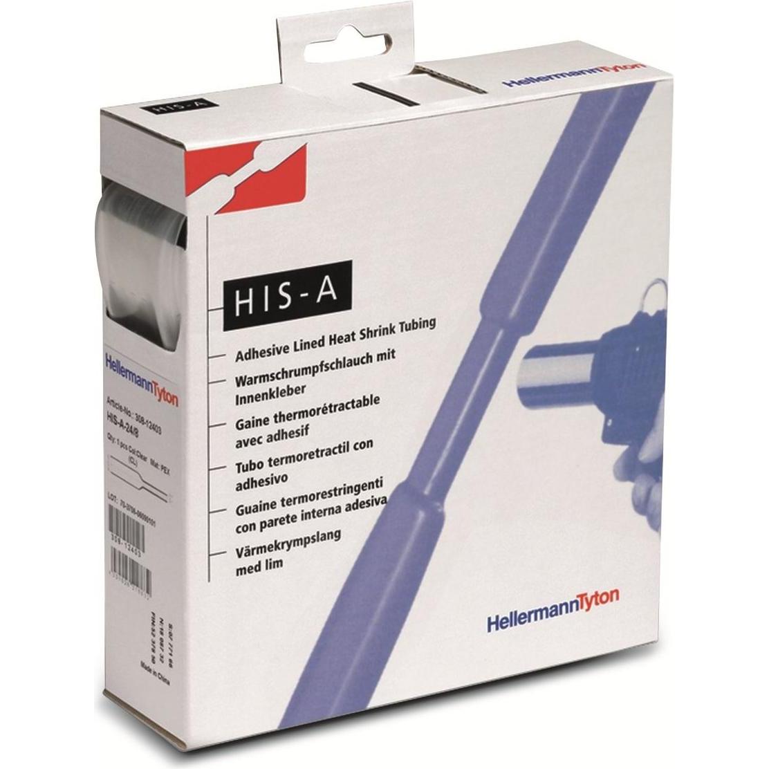 HellermannTyton - Tubo Termorestringente con Adesivo Tr (1 x)