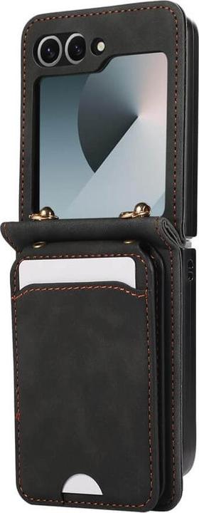 Image du produit Cover-Discount Etui viele Kartenfächer mit Umhängeband (Samsung Galaxy Z Flip7)