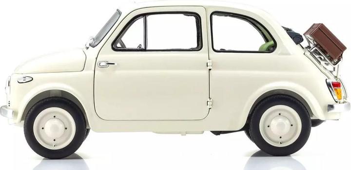Produktbild Kyosho Fiat Nuova 500 Ivory Accessories Version 1:18