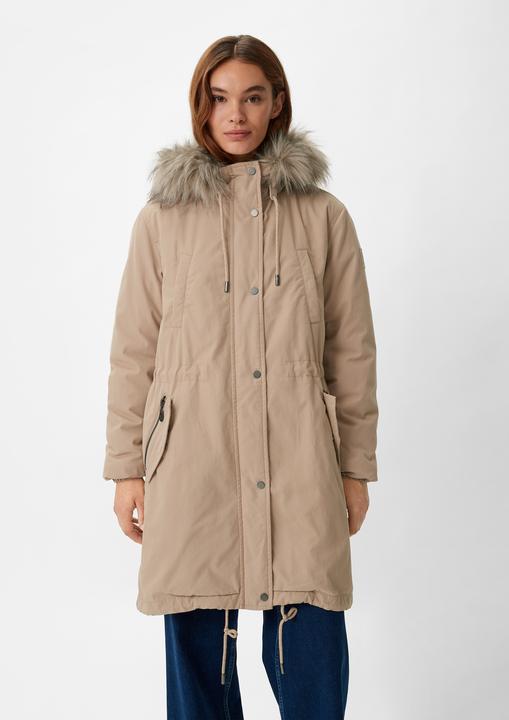 Produktbild Comma Outdoor-Mantel Parka mit abnehmbarem Kunstfell