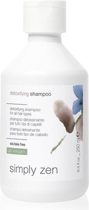 Produktbild Simply Zen Entgiftendes Shampoo 250 ml - Reinigungsmittel für alle Haartypen (250 ml, Flüssiges Shampoo)
