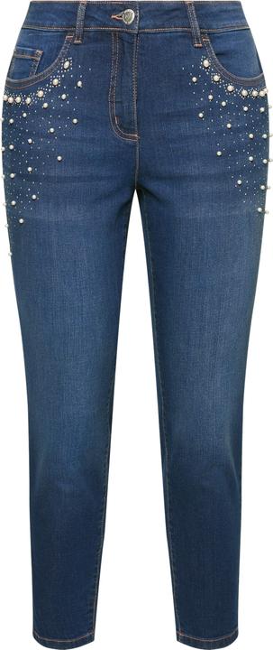 Immagine prodotto Miamoda Jeans, Skinny Fit, Zierperlen an den Taschen, 5-Pocket (50)