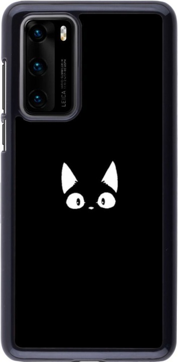 Immagine prodotto PhoneLook Copertina Gatto divertente su nero (Huawei P40)