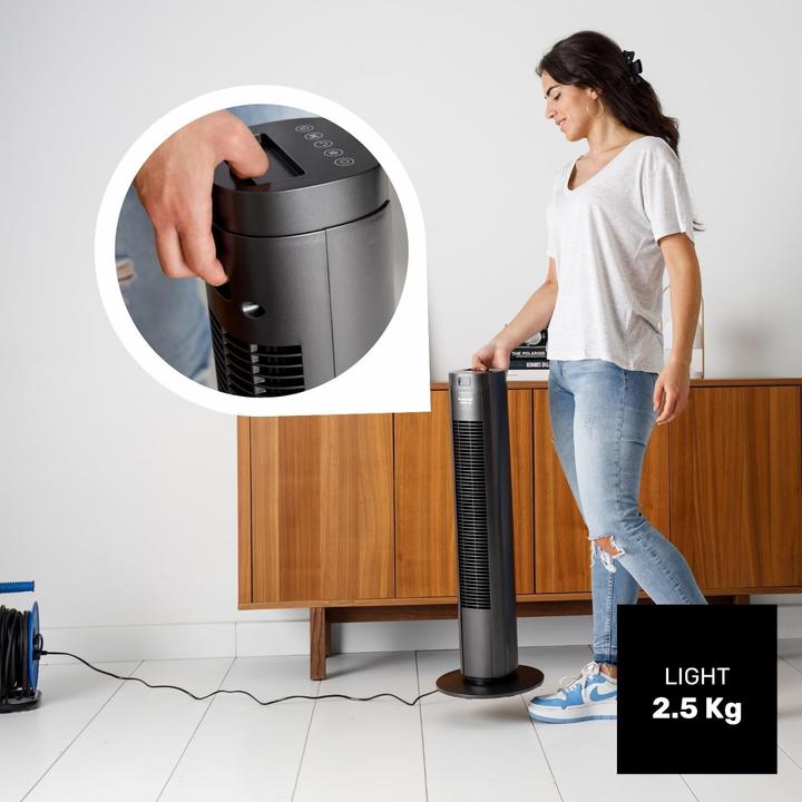 Immagine prodotto Taurus Turmventilator mit Fernbedienung (55 dB)