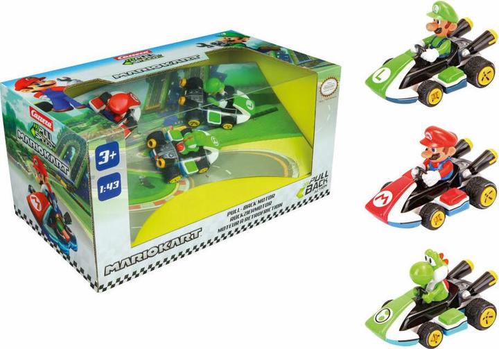 Actual product image Carrera Play Pull & Speed Mario Kart 8 toy cars