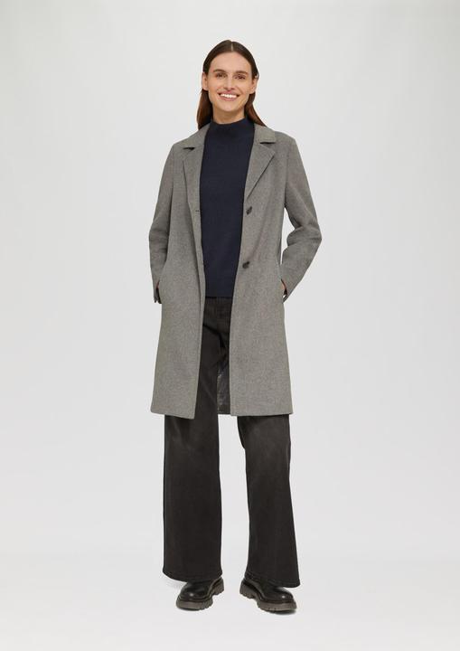 Image du produit S.Oliver Strickpullover Strickpullover im Relaxed Fit mit Stehkragen (34)