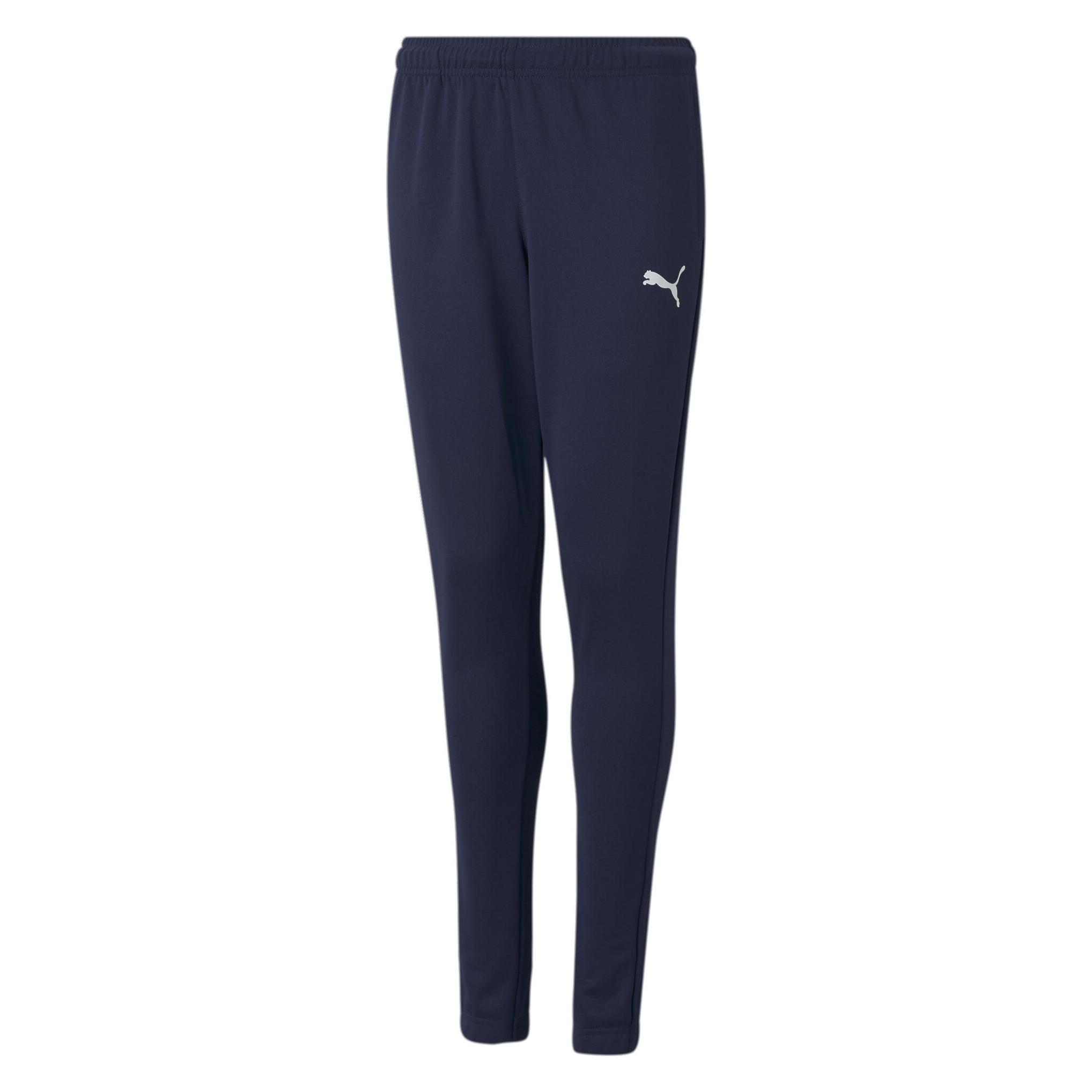 Puma, Unisex, Sportbroek, TeamRISE Poly Trg Broek Jr-657391 (164), Blauw