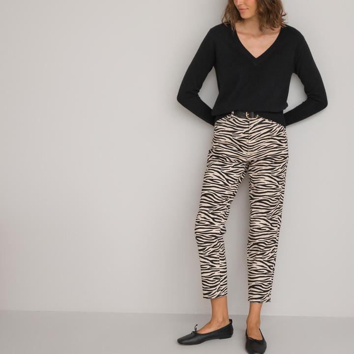 Image du produit La Redoute Collections Ballerines en cuir avec noeud (38)