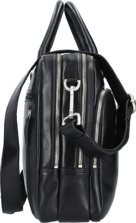 Actual product image Leonhard Heyden Leather bag - Briefcase " Cambridge " (10 l)