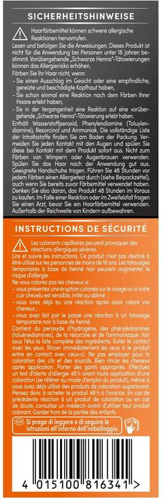 Produktbild Schwarzkopf Ansatzset (A1 Hell- bis Mittelbraun)